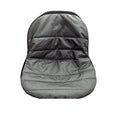 Lawn Mower Seat Cover with Side Beverage Pockets & Back Tool Storage