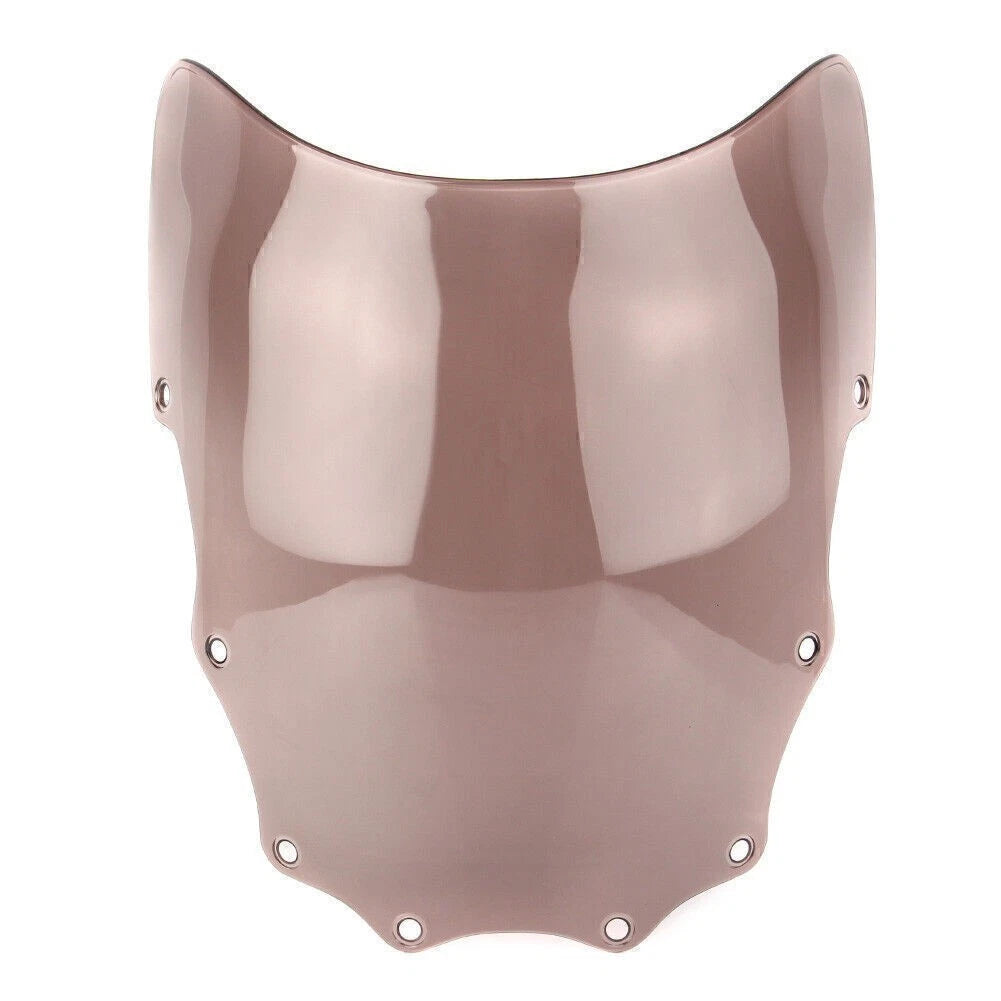 Double Bubble Windshield for Kawasaki EX500 Ninja 500R (1993–2009) Tan
