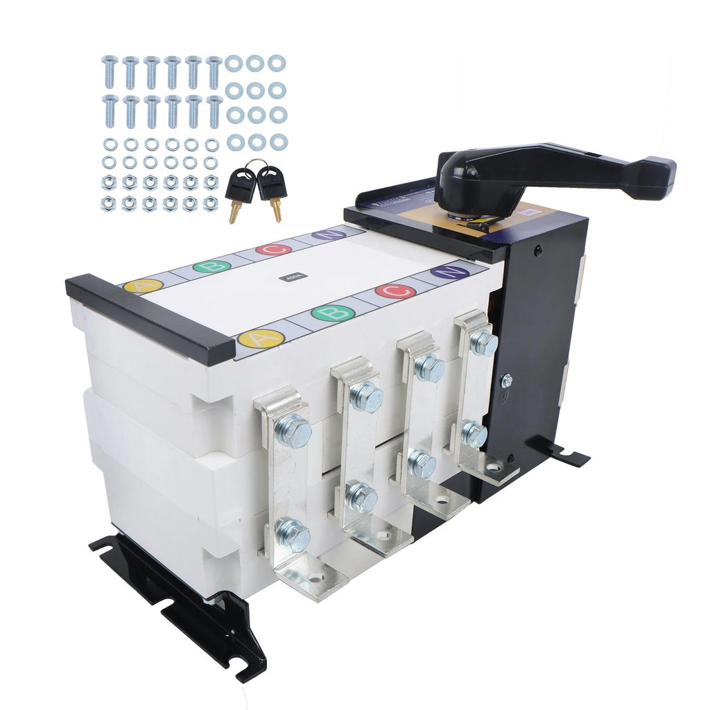 Automatic Transfer Switch 400A 4P for Grid to AC Generator (110/220V)