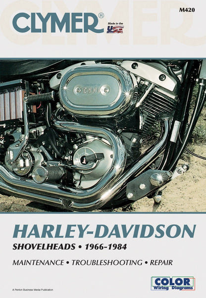 Service Manual for Harley-Davidson Shovelhead (1966–1984) Clymer