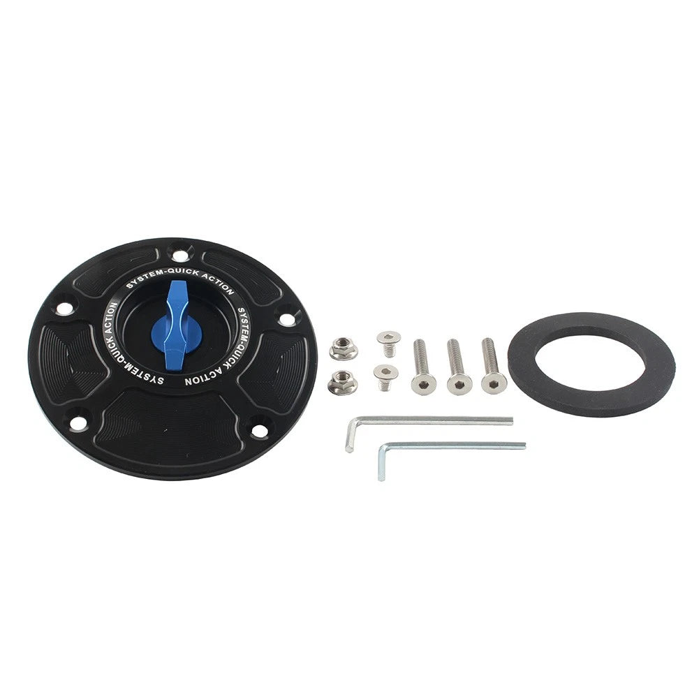 Keyless Fuel Cap for Yamaha YZF-R1 YZF-R6 YZF-R7 (2000–2025)