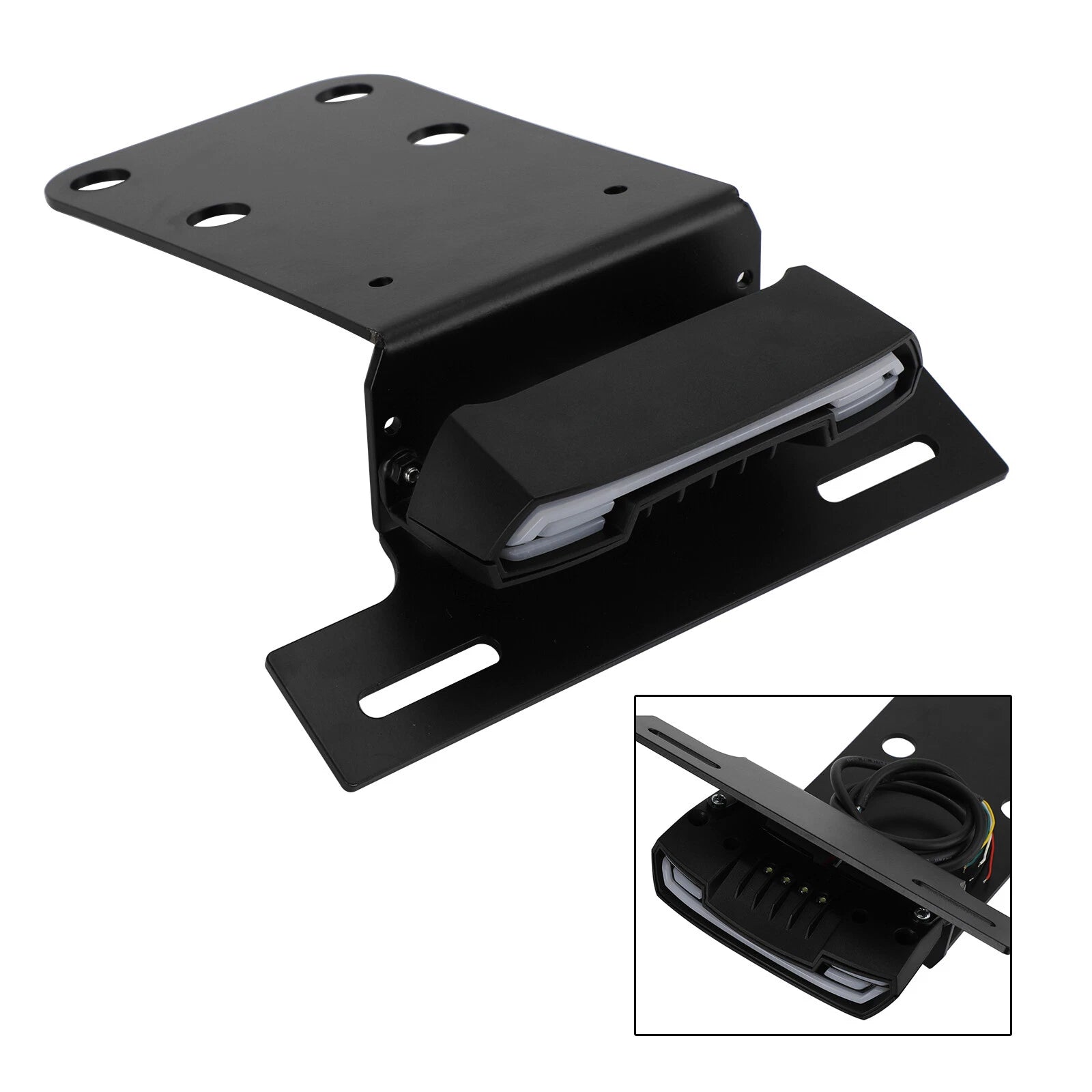 License Plate Holder Bracket for Kawasaki D-Tracker-X KLX250 S/SF (2008–2022)