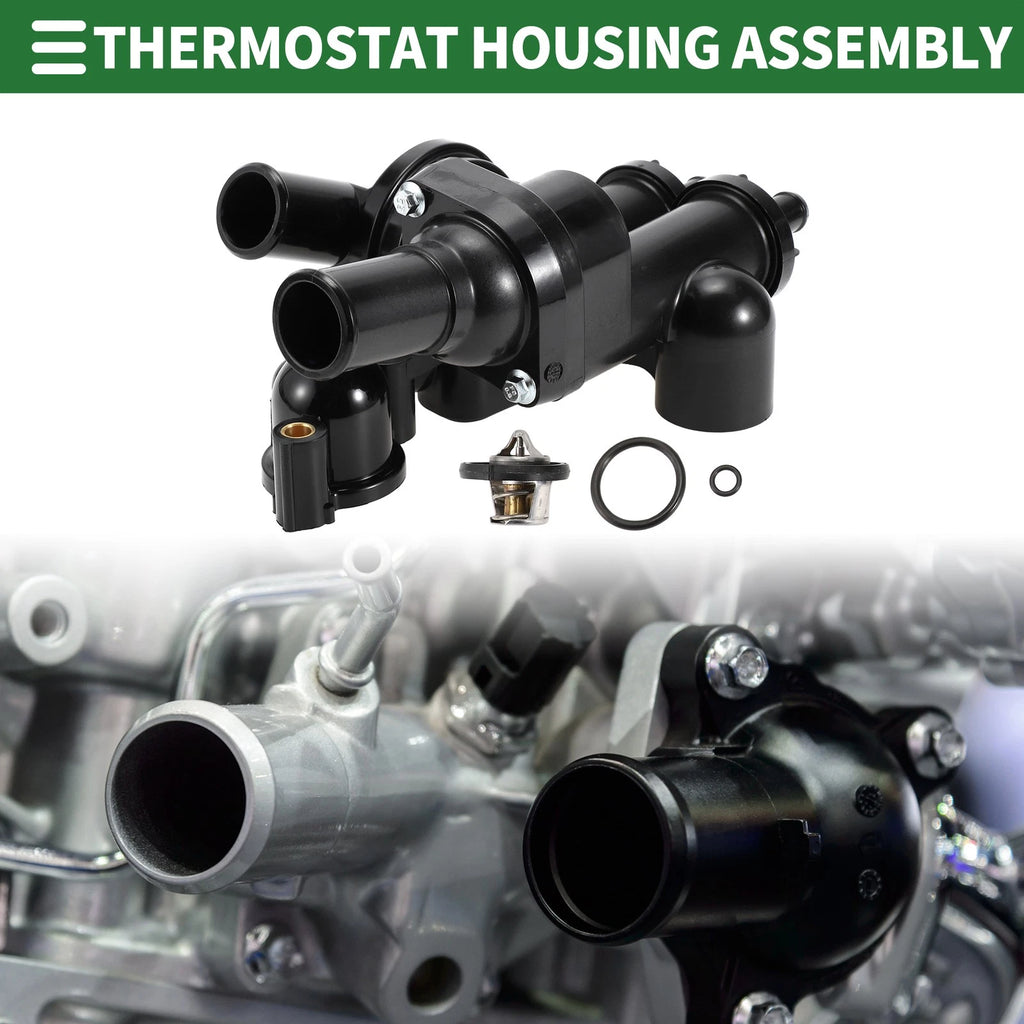 Engine Coolant Thermostat Housing Assembly Replacement for Dodge Journey (2009–2020)