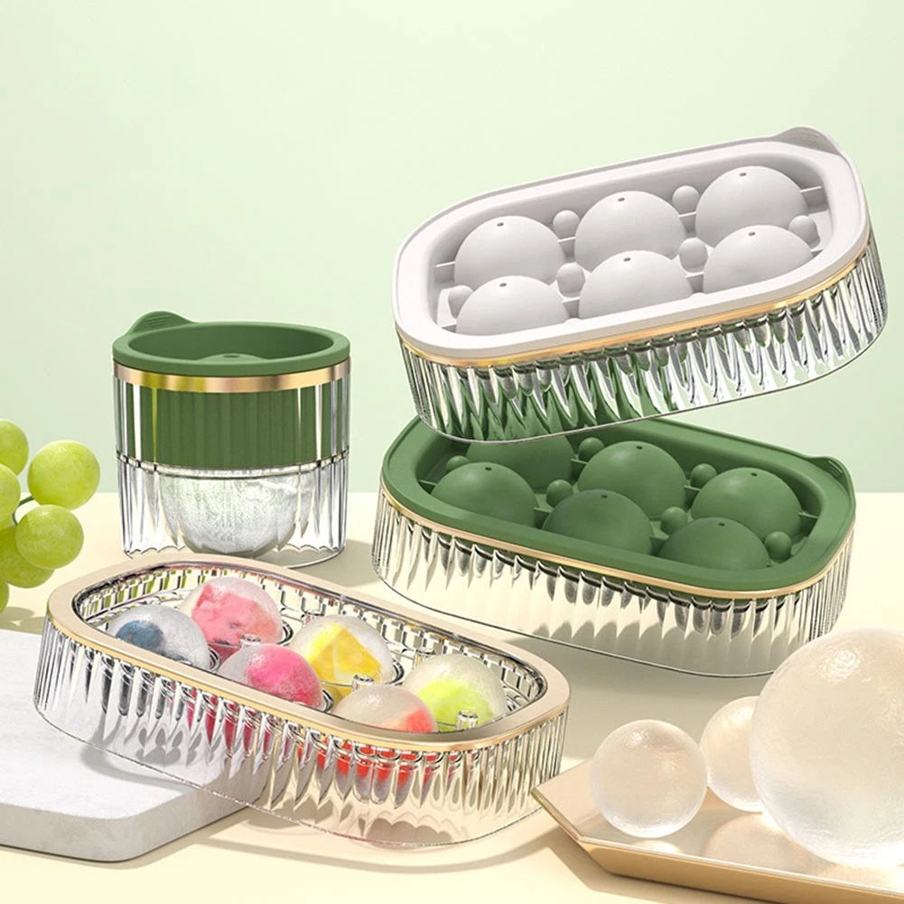 Large Ice Cube Moulds for Multipurpose Use (Leak-Proof, Easy Release)