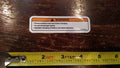 Warning Sticker Decal for Sea-Doo Yamaha Kawasaki Waverunner
