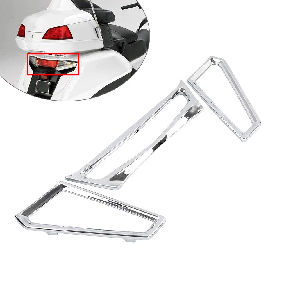 Rear TailLight Combination Light Lens Trim For Honda GL1800 Goldwing 2012-2017
