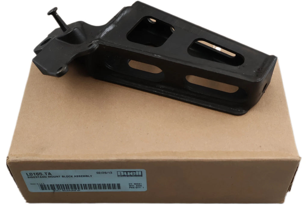 Kickstand Side Stand Mount Block for Buell P3 Blast (2008–2010) L0165.TA