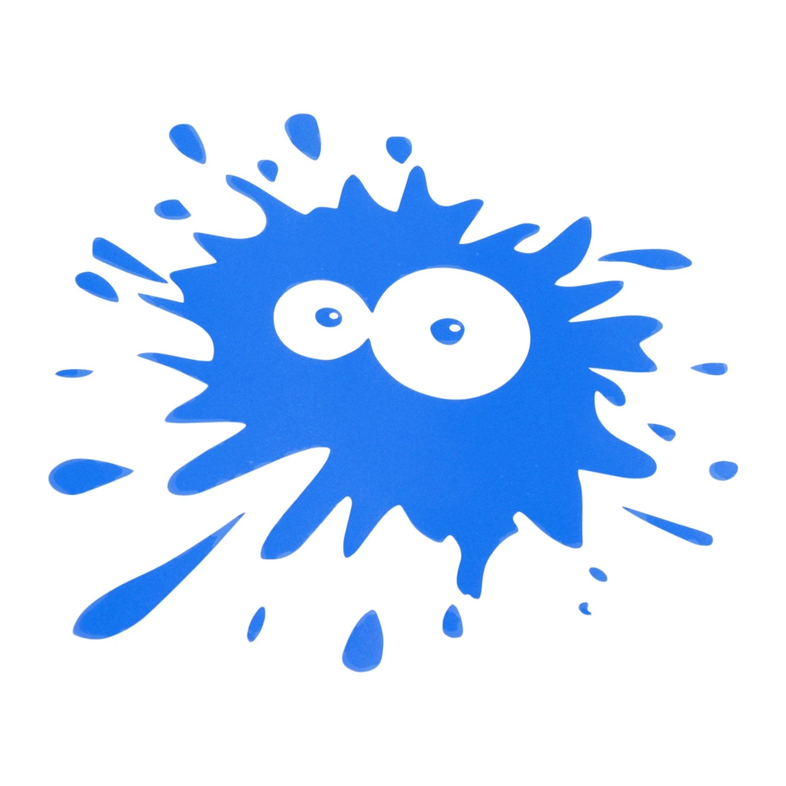 Reflective Bumper Decal for - Blue Round Eye Spots