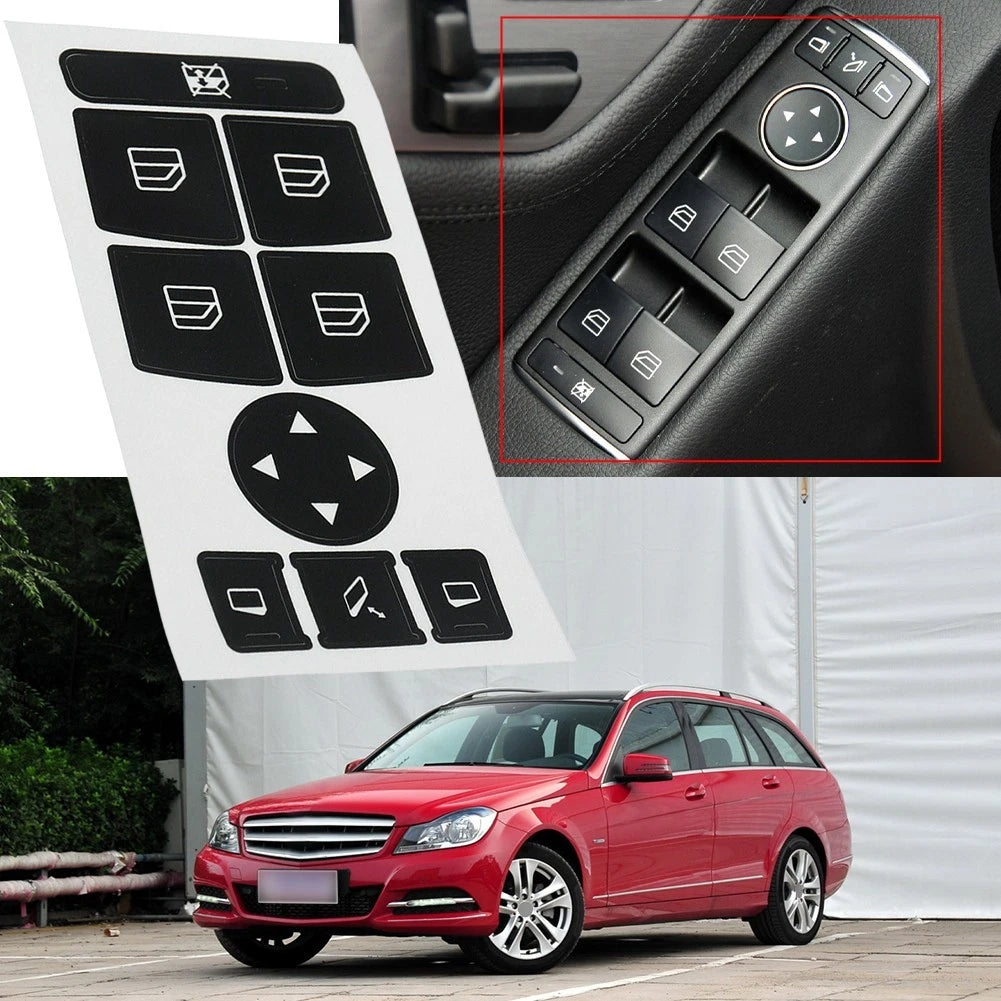 Switch Knob Repair Sticker for W204 C300 (2008–2015)