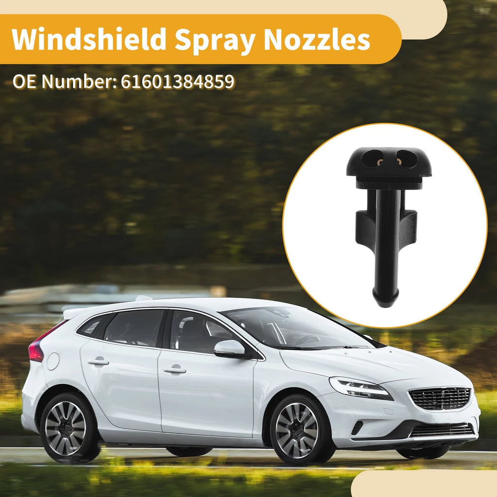 2 Pcs Front Windshield Washer Nozzle Replacement for BMW 3 Series (E36) (1990–2000)