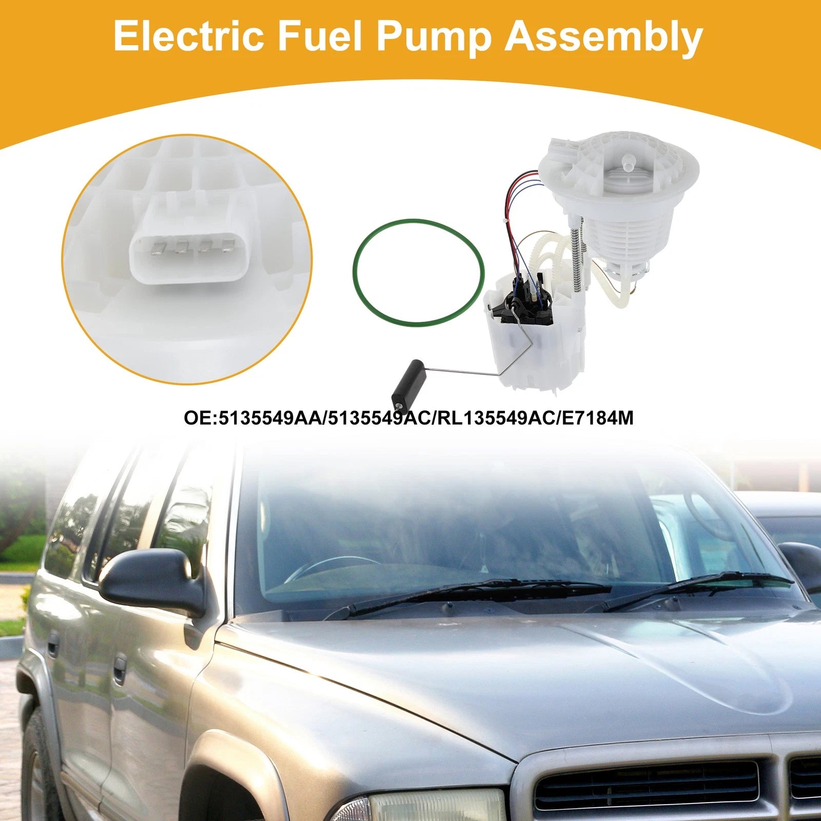 Fuel Pump Assembly for Dodge Durango 2004-2007 GAS Sport Utility