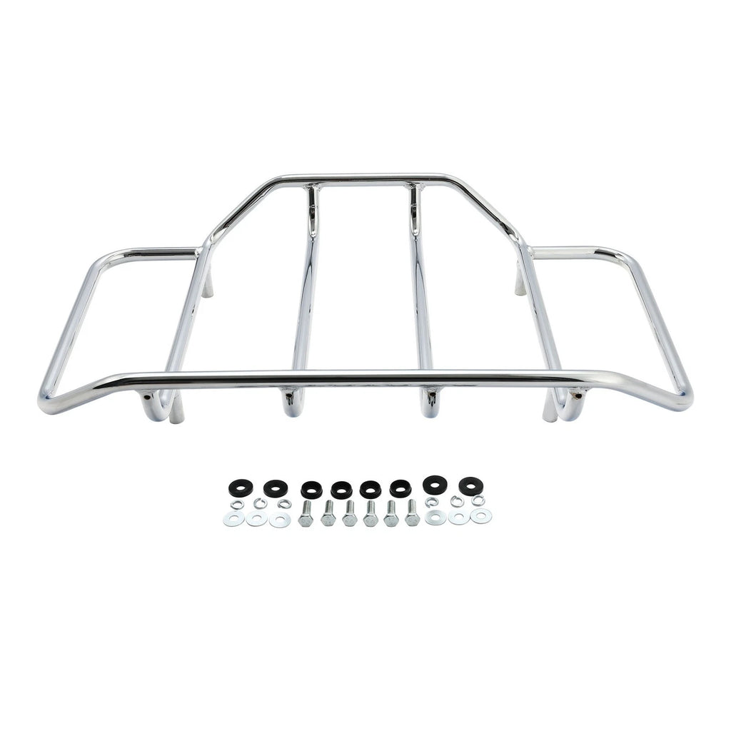 Chrome Trunk Luggage Rack for Harley Electra Glide (2014–2023)