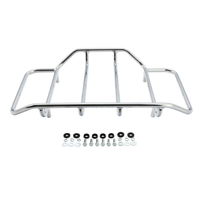 Chrome Trunk Luggage Rack for Harley Electra Glide (2014–2023)