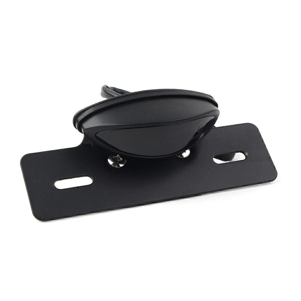 LED Brake Tail Light License Plate Mount for Cafe Racer (Motorcycle)
