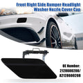 Front Right Side Bumper Washer Nozzle Cover Replacement for Mercedes E300 (2014–2021)