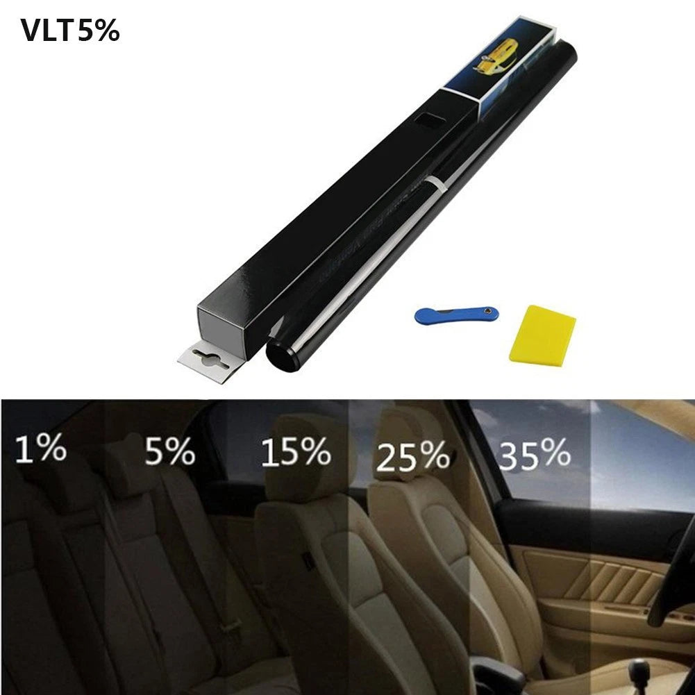Sunshade Film for Car Home Tint (300CMx50CM, 5% VLT)