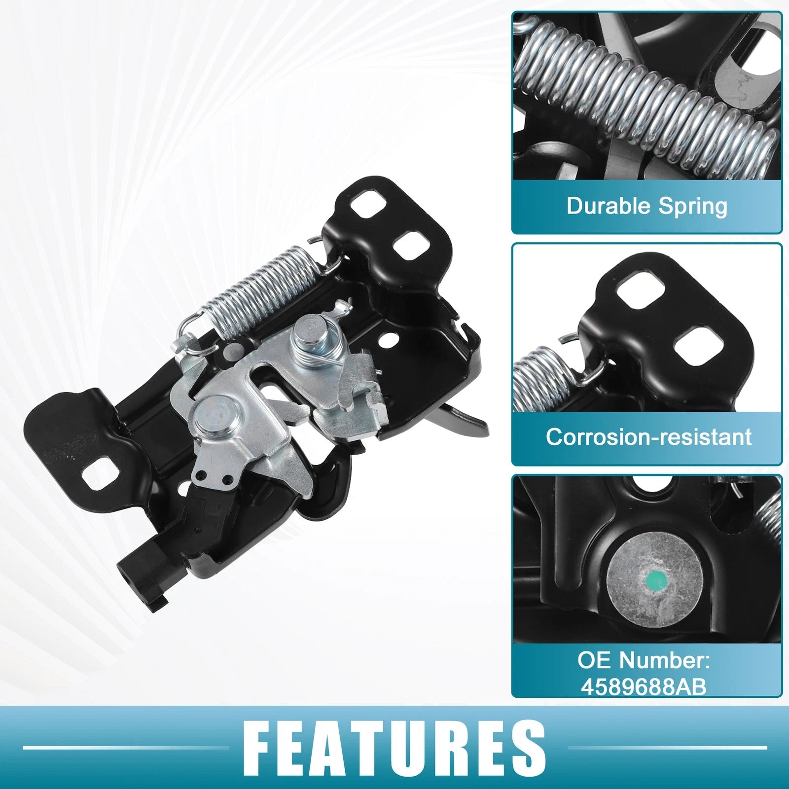 Hood Latch Lock Assembly Replacement for Dodge Durango (2011–2015)