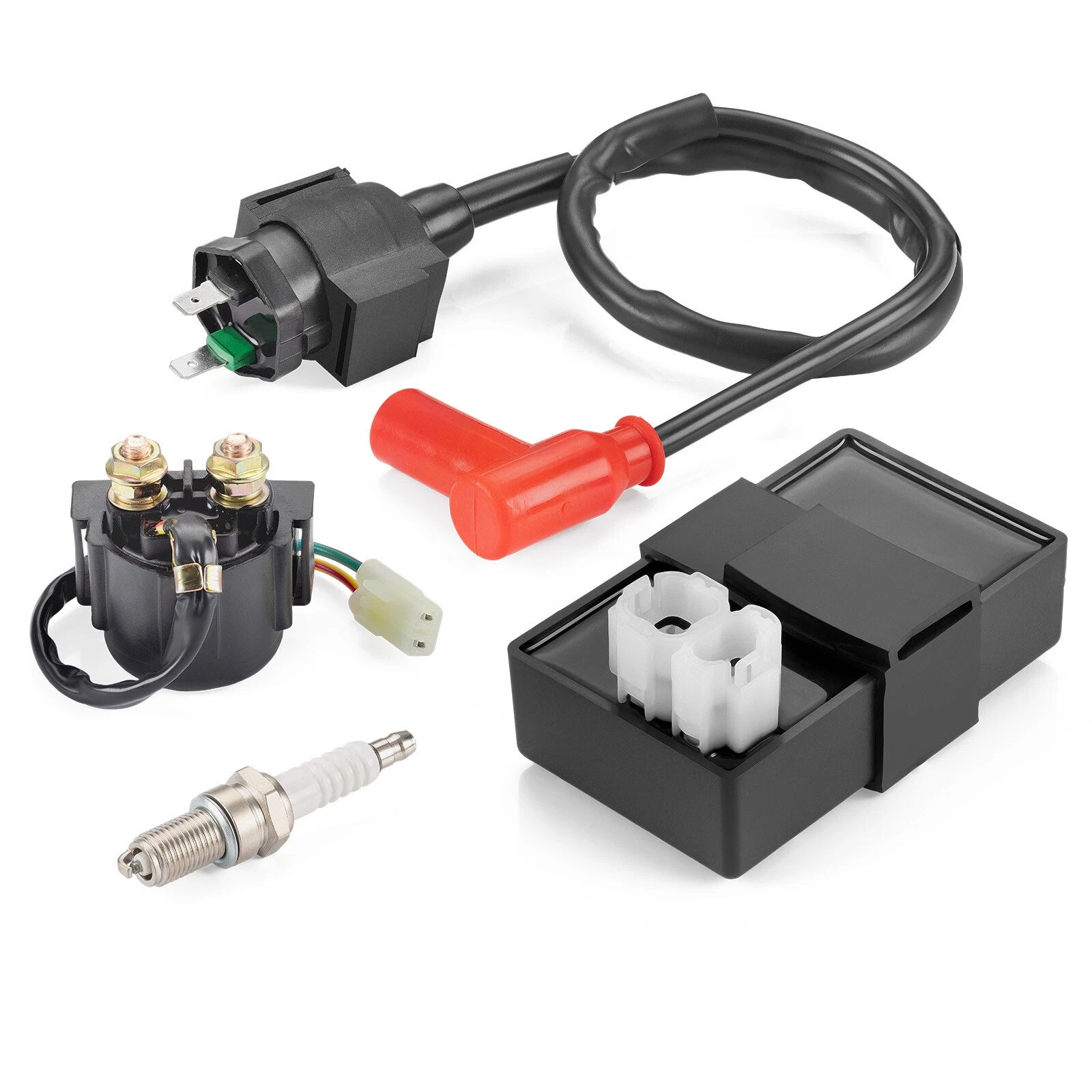 Ignition Coil & Relay Regulator & CDI for Honda Foreman 400 TRX400FW (1995–2003)