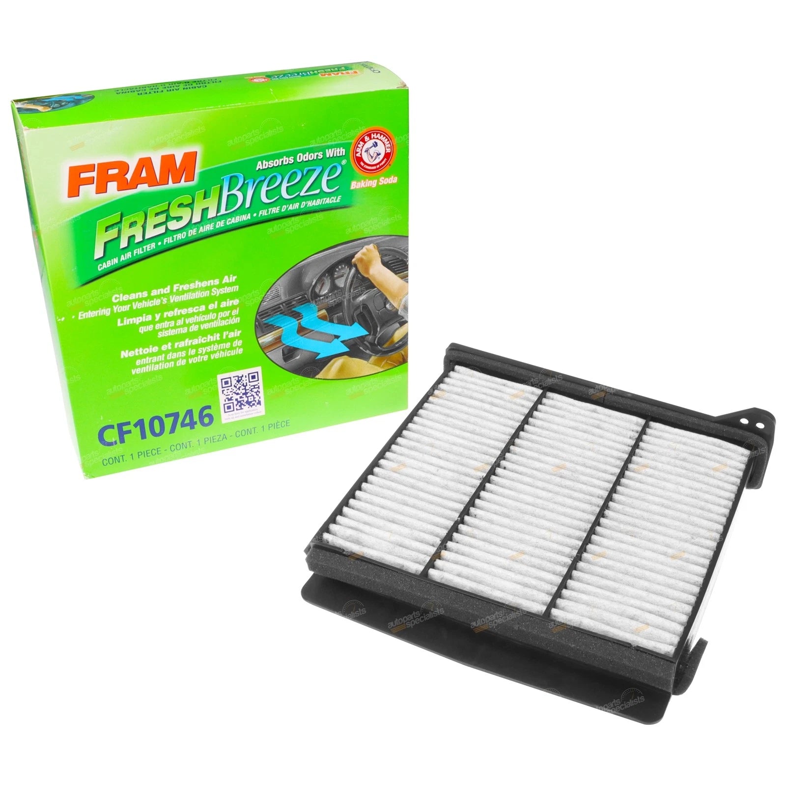 FRAM Cabin Air Filter for Mitsubishi Outlander (2004–2006)