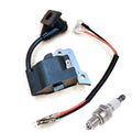Ignition Coil & Spark Plug Kit for Husqvarna 324HDA 324RX 324L 324LDX 324LX
