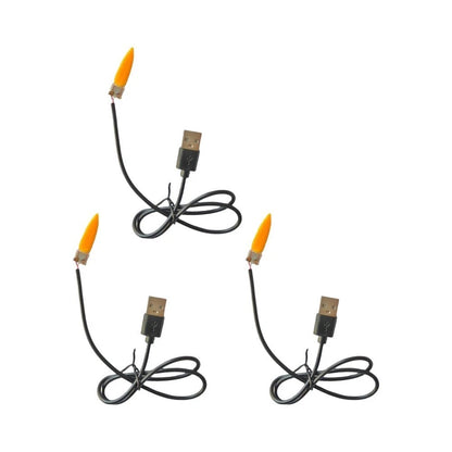 USB 5V LED Flame Lamp for Party Cafe Bar Ambient Lighting