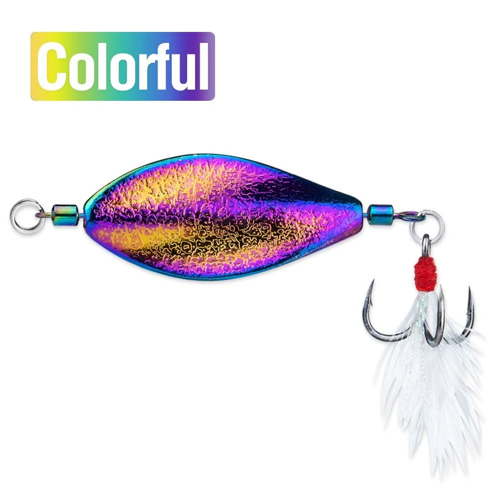 Fishing Lure Rotating 360 Degree Hyperbolic Hollow Shape