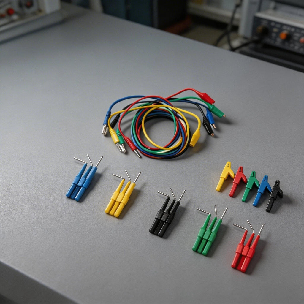25-Piece Electrical Testing Multimeter Probe Kit for Automotive Repairs