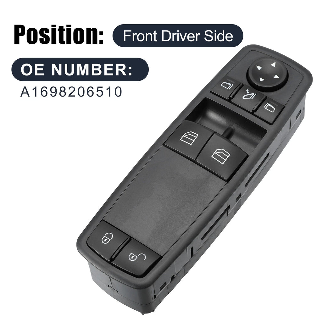 Power Window Switch Replacement for Mercedes W169 W245 A200 A180 (2004–2012)