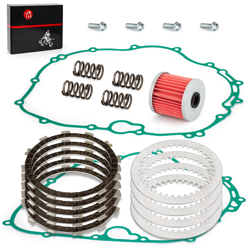 Clutch Friction Plates & Gasket Kit for Kawasaki KLF300 KEF300 (1986–2005)