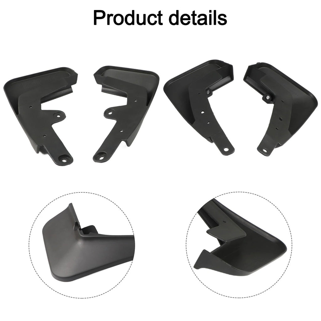 Set of 4 Mudflaps for Mazda CX30 (2020–2023)