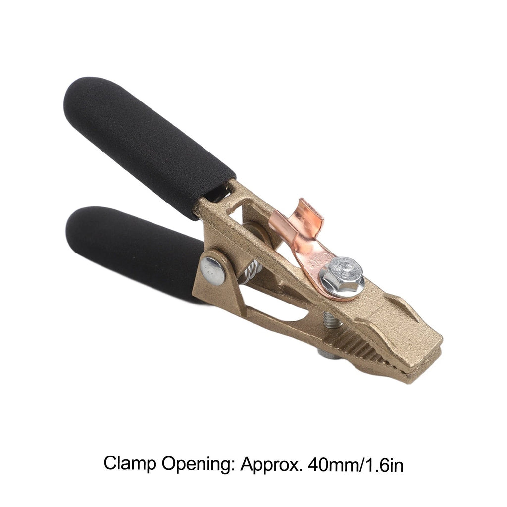 260A Brass Grounding Clamp for Welding Pliers (40mm Wire Opening)