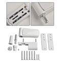 Adjustable Aluminium Profile Door Flag Hinge Multidirectional 3D Design