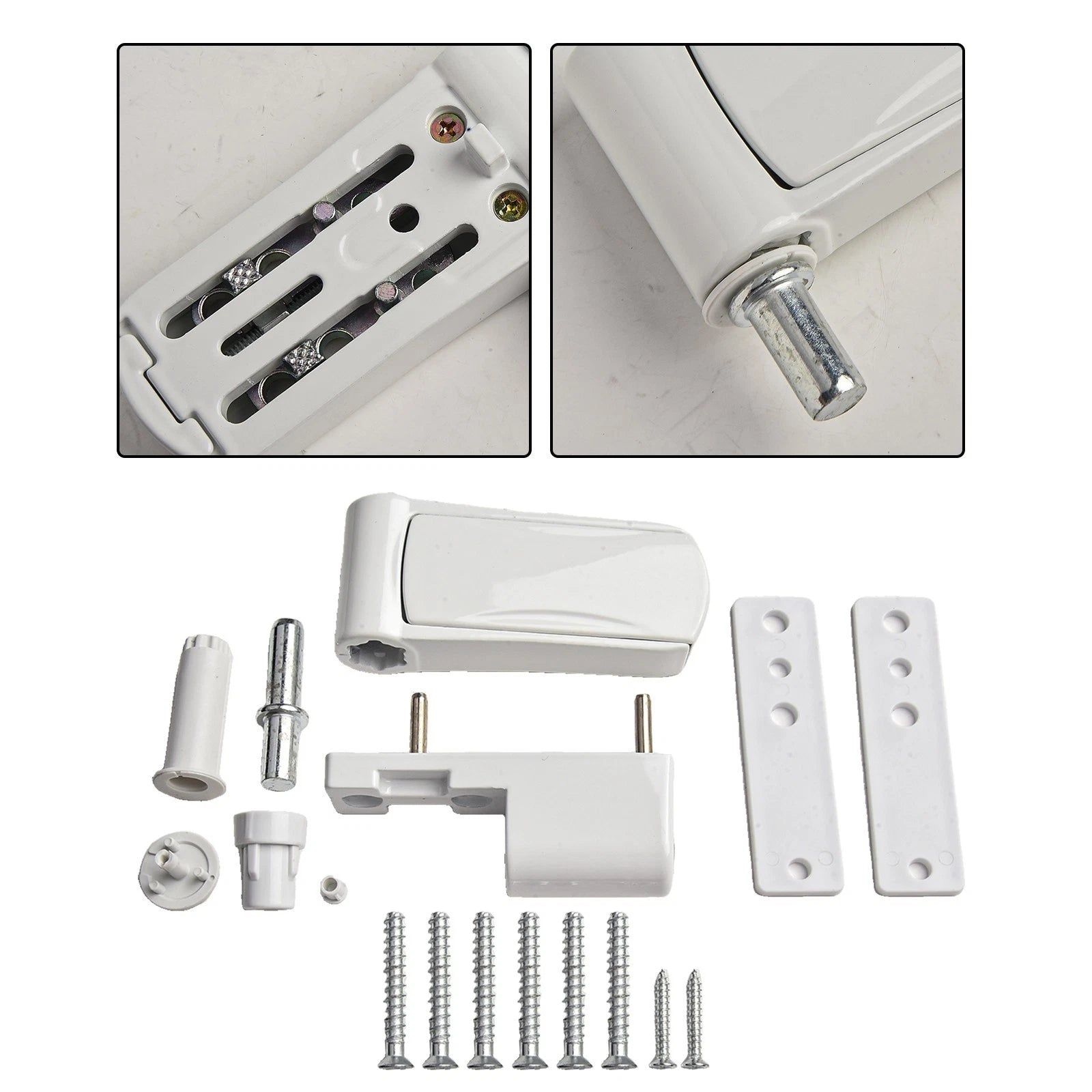 Adjustable Aluminium Profile Door Flag Hinge Multidirectional 3D Design