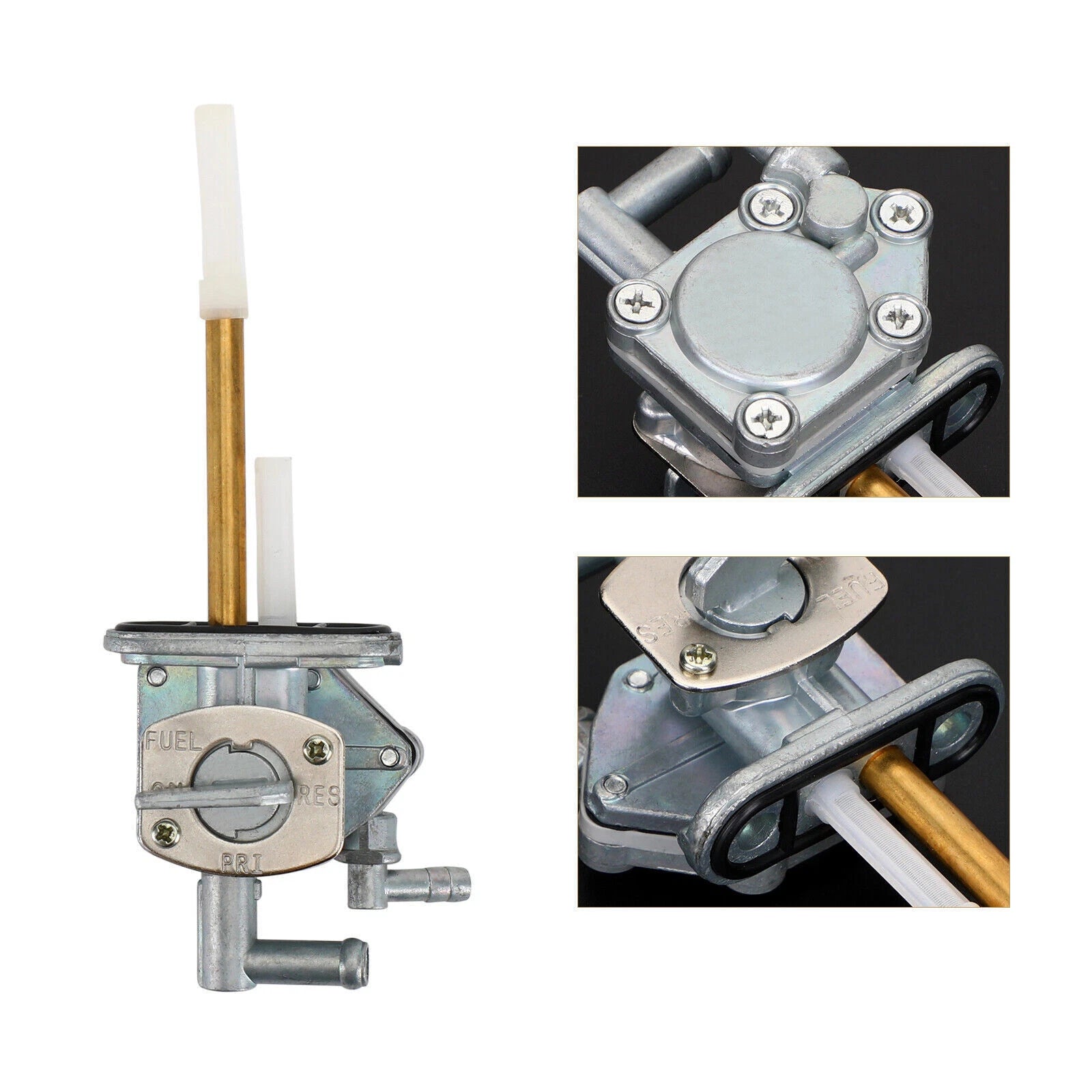 Gas Tank Fuel Cock Valve Petcock for Suzuki DR650S DR650SE (1996–2009) 44300-32E00 T91