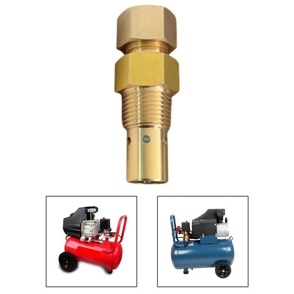 Safety Assurance Brass Check Valve for Air Compressors (Male Threaded)