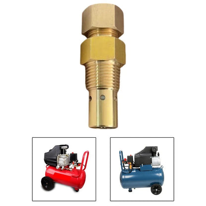 Safety Assurance Brass Check Valve for Air Compressors (Male Threaded)