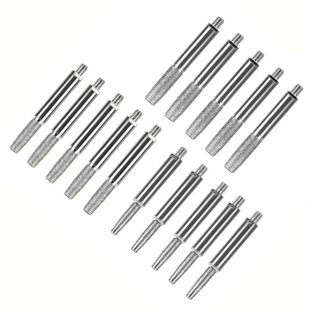 5pcs Chain Sharpening Jig Carbide Burrs Wear Resistance