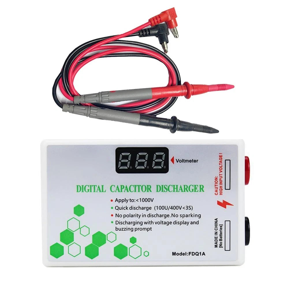 Fast Capacitor Discharger for Electrical Voltage Protection