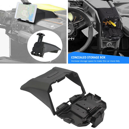 Electric Device Holder Adjustable Tablet Mount For Can-Am Maverick X3 2017-2022