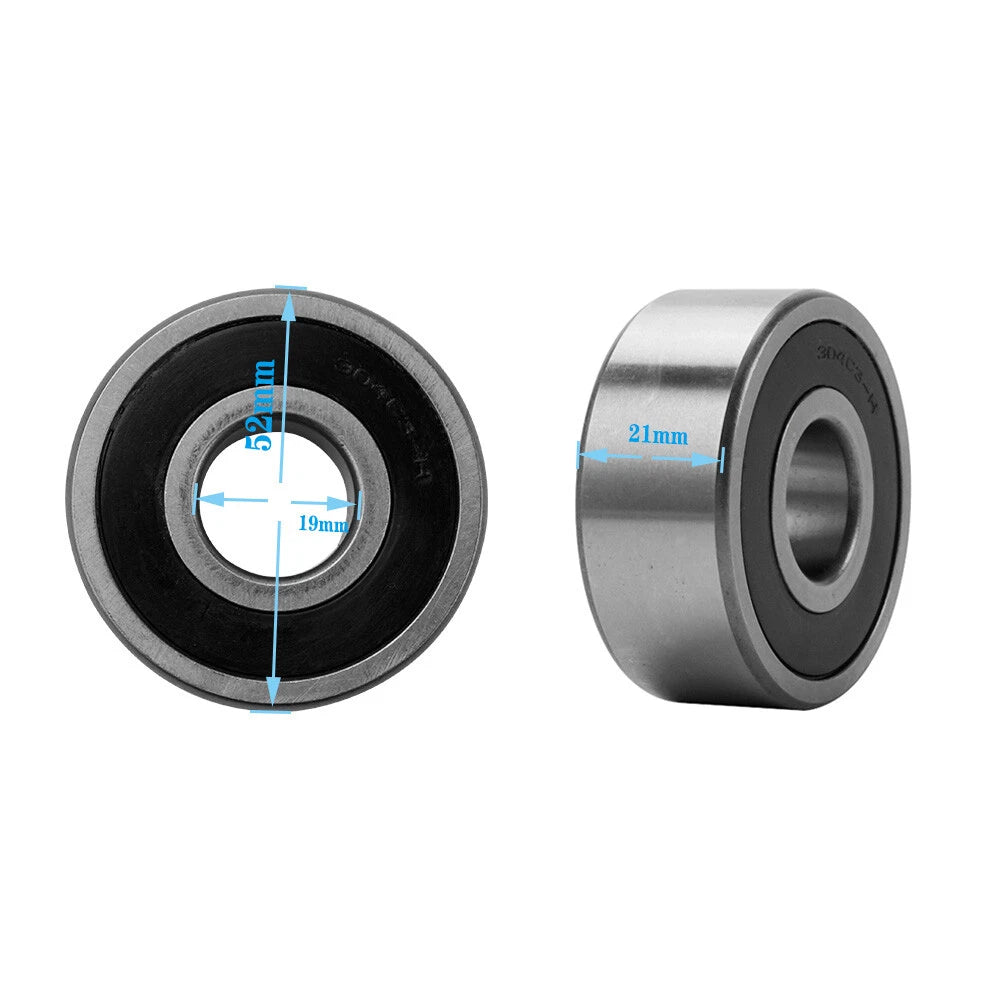 Front Wheel Bearings and Seals Kit for Harley FXST Softail (2000–2006)