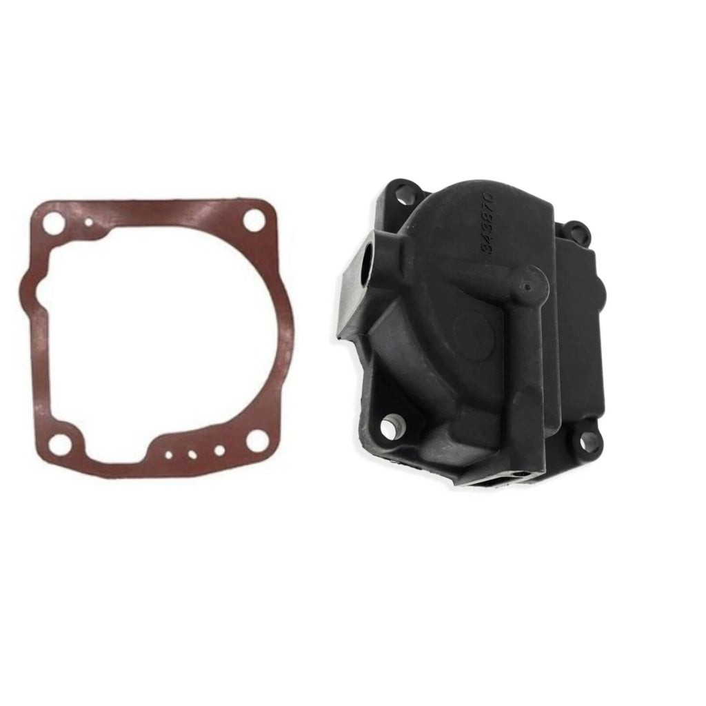 Set of 4 Carburetor Float Chamber Bowls for Johnson 90-175hp (60°) 0433000