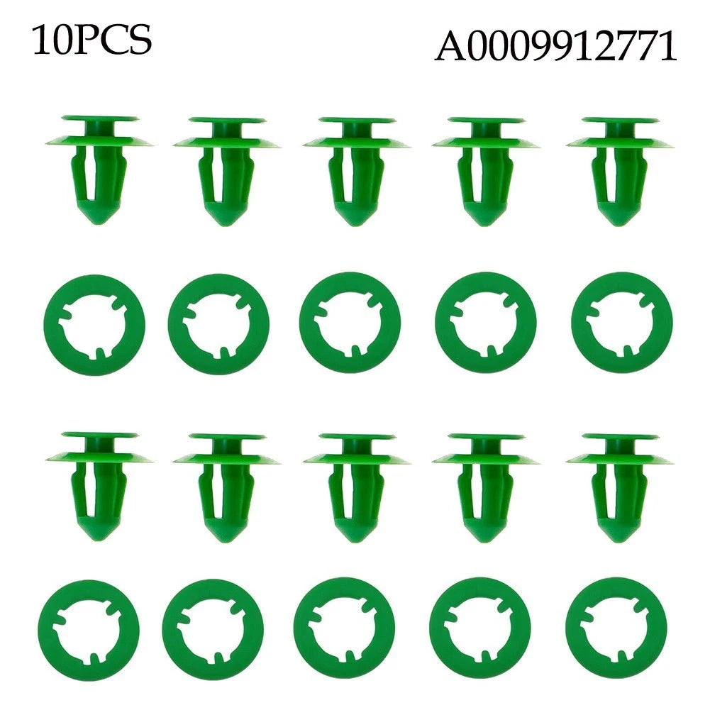 Set of 10 Plastic Panel Clips for Mercedes Sprinter W906, VITO