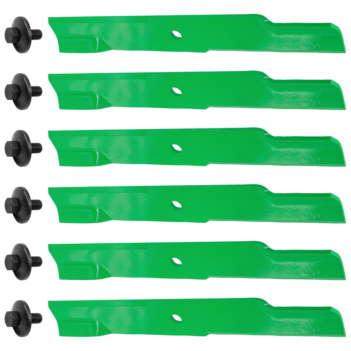 52" Deck Blade with Bolt Replacement for Hustler (2000–2009)