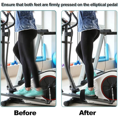 6pcs Adjustable Pedal Straps Rplaces for Leg Training Exerciser Fitness Strap