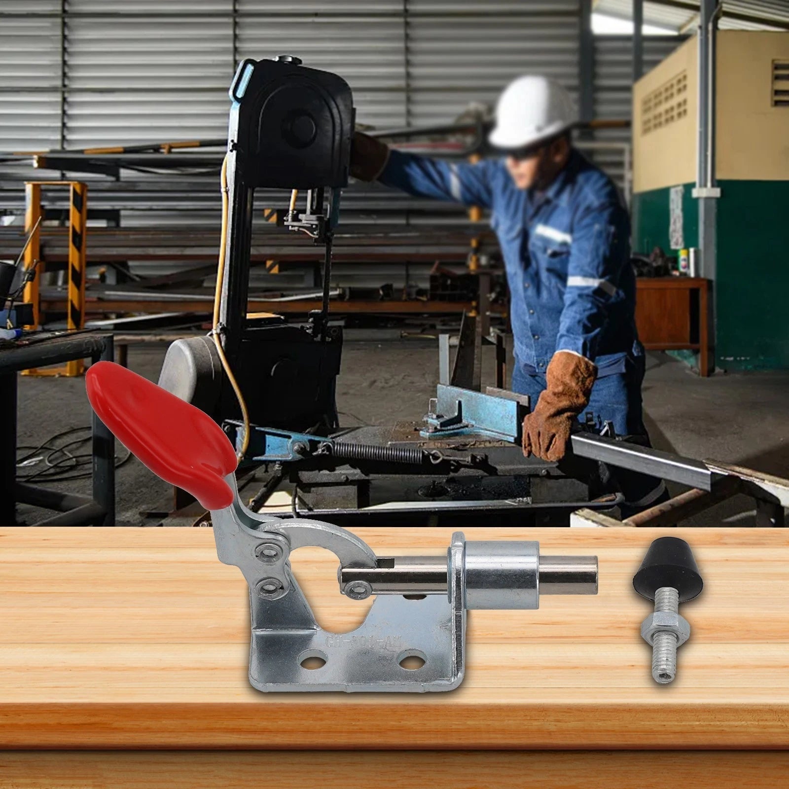 GH301A Antislip Vertical Clamp for Handle (45Kg Capacity)