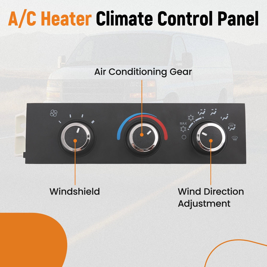 A/C Climate Control Module for Chevrolet GMC Express (2003–2023)