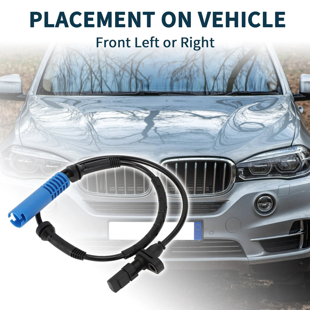 Front Left ABS Wheel Speed Sensor Replacement for BMW X5 (2000–2003)