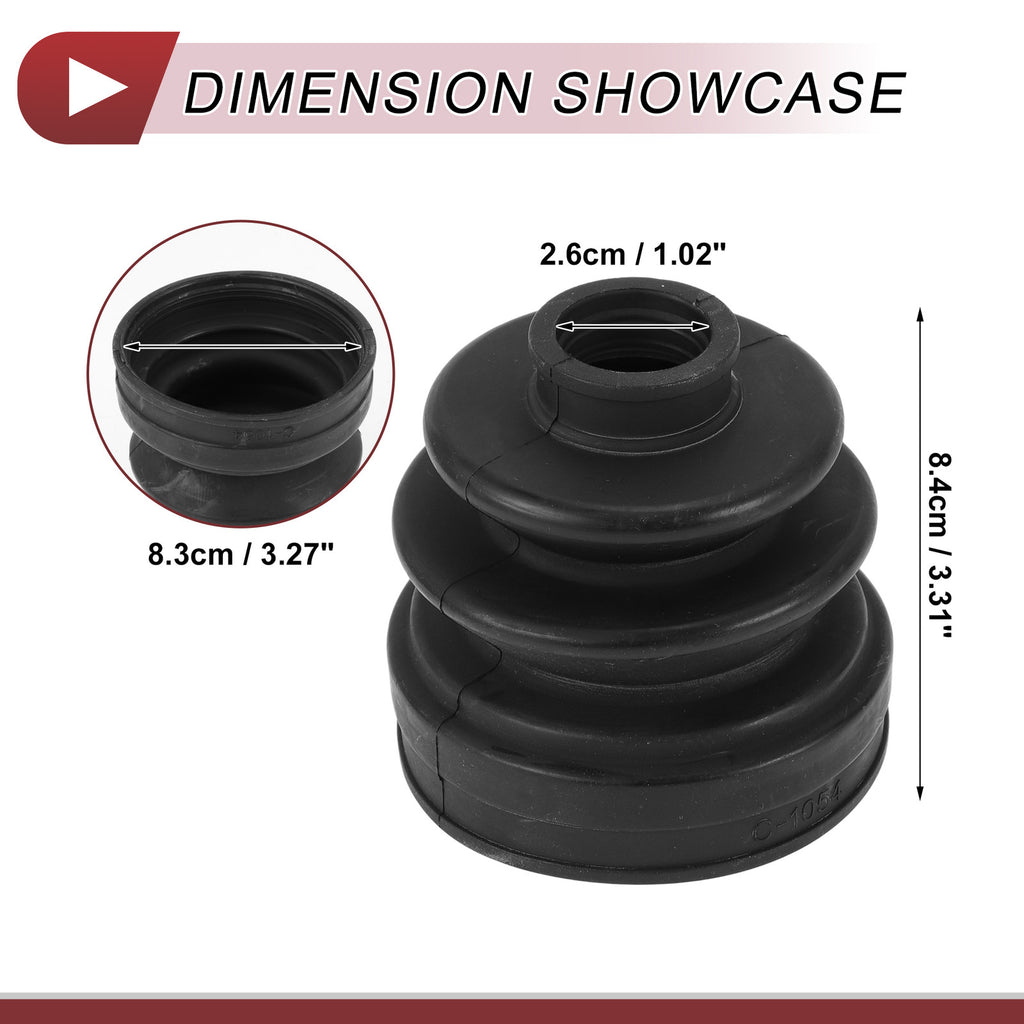 Inner CV Joint Boot Kit with Clamps for Mitsubishi Montero (2001–2006)