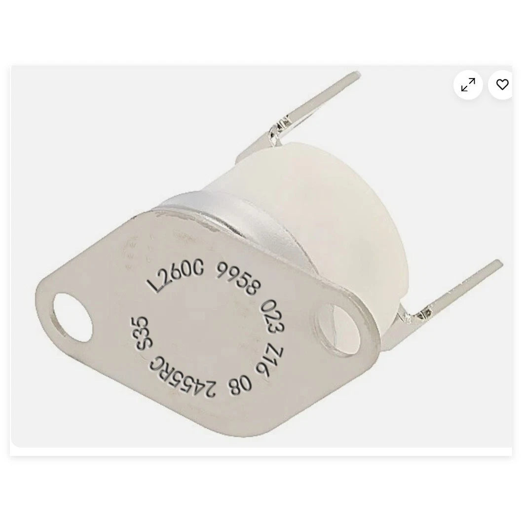 Precision Temperature Sensor Normally Closed 10A 240VAC 260C 245C 16x12mm