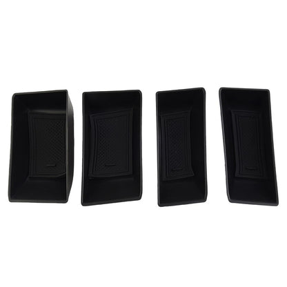 Set of 4 Door Handle Storage Boxes for BYD ATTO 3 (2025) Black ABS